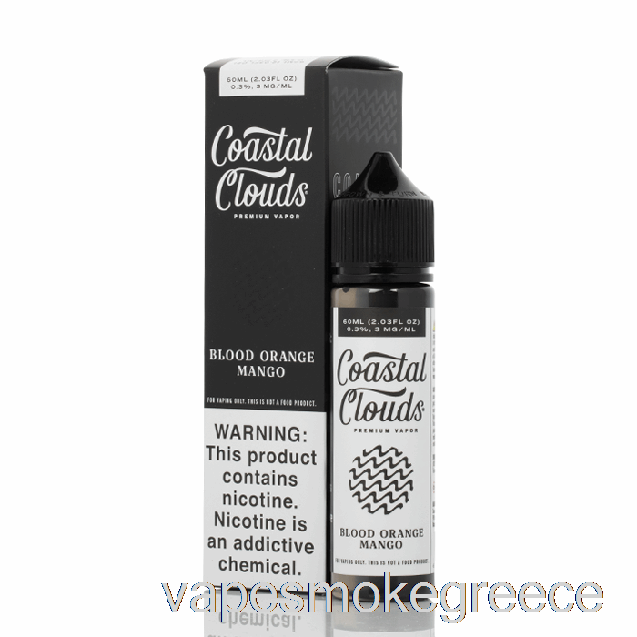 Vape Greece Blood Orange Mango - Coastal Clouds Co. - 60 Ml 3 Mg